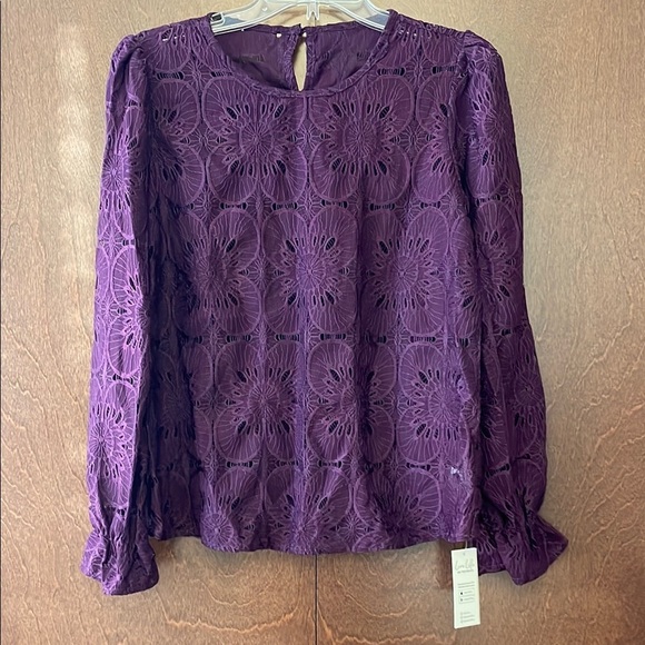 Purple Lace Women's Top - Picture 1 of 8